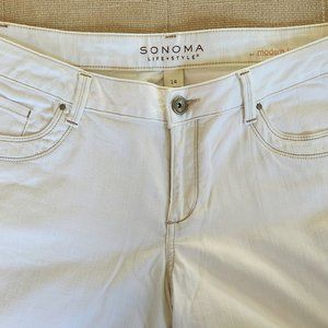 Sonoma white jeans